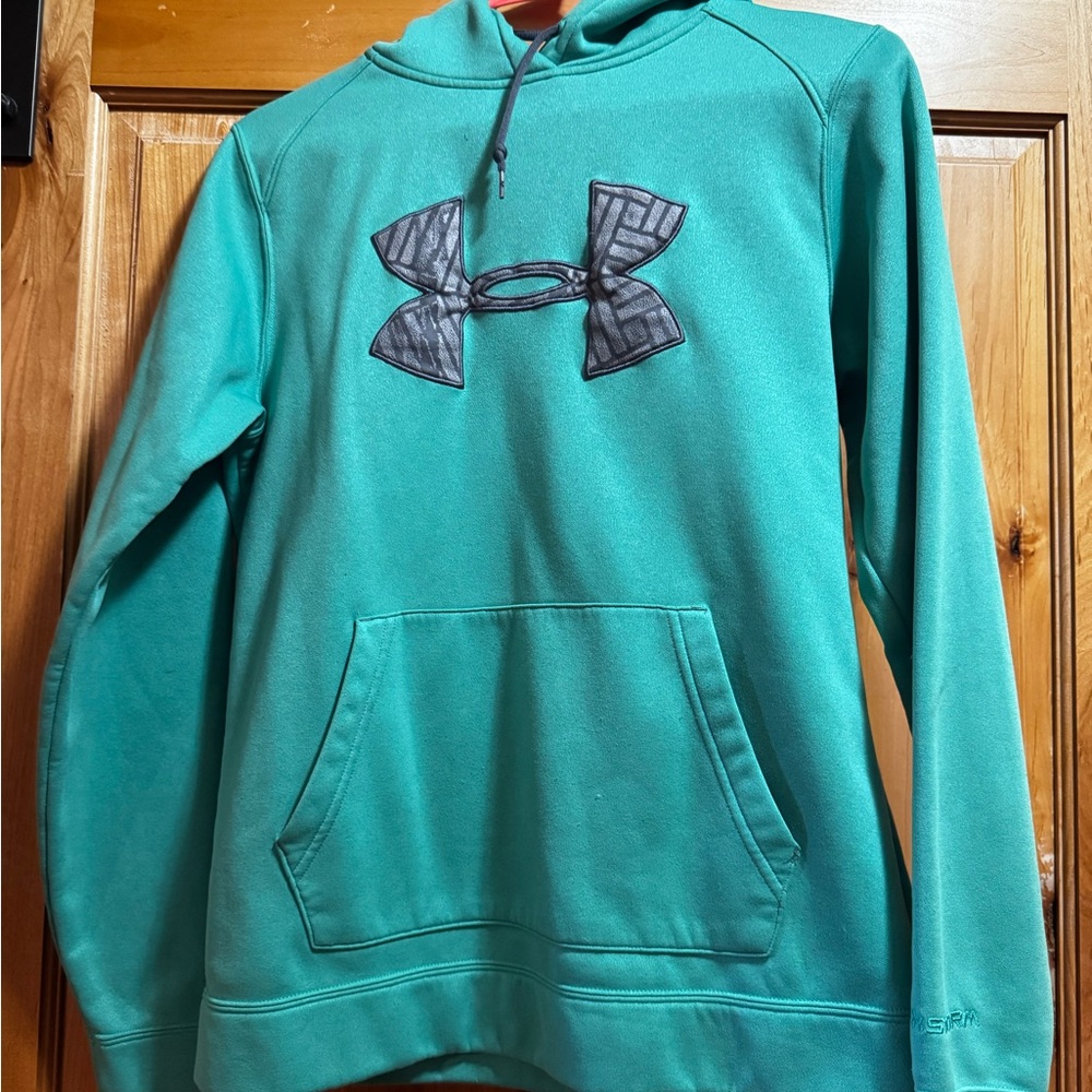 Under Armour Aqua Hoodie with Logo